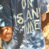 On Island Time Stone Blue Boxy W
